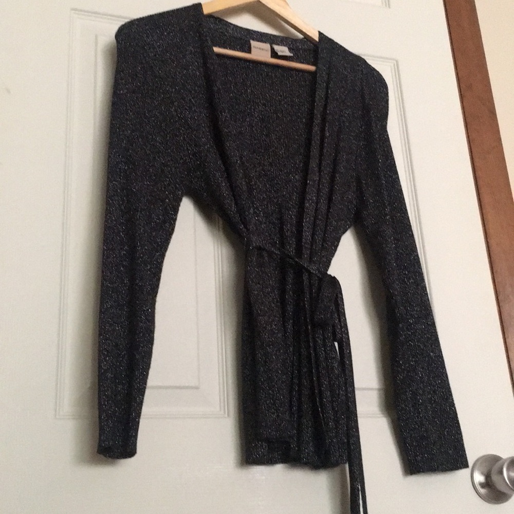 Sparkly black cardigan